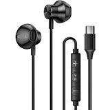 LINQ Slušalke Intra USB-C z magnetom Glasba in prostoročno klicanje, Črna, (5000073571) Cene