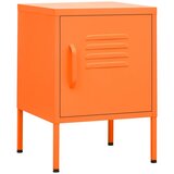 Furnova Nočna omarica oranžna 35x35x51 cm jeklo, (21927338) | Shoptok.si