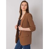 Och Bella Jacket-TW-ZT-BI-22520.14-brown | Shoptok.si