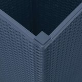  Vrtne sadilice 2 kom plava siva 32,5 x 32,5 x 57 cm PP | shoptok.hr