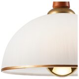 LAMKUR Rjava/zlata viseča svetilka s steklenim senčilom ø 30 cm Ciara – | Shoptok.si