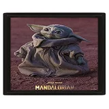 Gamesland the Mandalorian Grogu 3D lentikularni okvir - Pravi gibanje in globinski učinek - Premium Uradno licencirana dekoracija - 10 "x 8", (21299842)