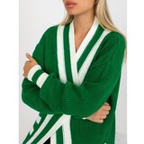 Fashion Hunters Green oversize long cardigan RUE PARIS Cene
