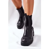Kesi Warm Shoes Springs Black Time Off