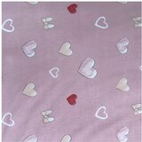 Jerry Fabrics Ružičasta pamučna dječja posteljina za krevet za jednu osobu 140x200 cm Minnie "Balloon" – | shoptok.hr