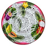 Bestway Zračni madrac na napuhavanje Fruits of Paradise (Ø x V: 173 x 25 cm) | shoptok.hr