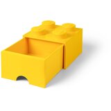 Lego Rumena škatla za shranjevanje s predalom LEGO® Cene