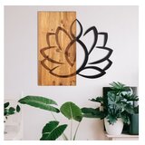 WALLXPERT dekorativni drveni zidni pribor lotus | ePonuda.com