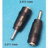 Gembird NPC-5.2x2.5mm 3.0x1.1mm dc to dc 20V connector black (l) | ePonuda.com