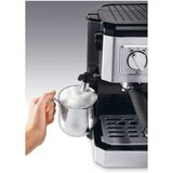 DeLonghi BCO421.1 Silber-Schwarz Kombimaschine Filter-Siebträger | Shoptok.si