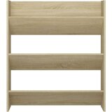  Zidni ormarić za cipele boja hrasta 80 x 18 x 90 cm od iverice | shoptok.hr