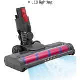 INORCO Zamenjava krtae z mehkim valjem z LED luko za V15 V8 V7 V10 V11 Sesalnik Nastavek za tla iz trdega lesa, (21982306) | Shoptok.si