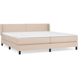  box spring s madracem cappuccino 200x200cm umjetna koža | shoptok.hr