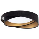  LED prigušiva stropno svetlo SM. GALAXY M. LED/24W/230V prečnik 55 cm crna/zlatna + daljinski upravljač | Eponuda.com