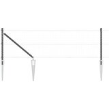 vidaXL Stebri za ograjo s konico 52 kos Ø32 mm 60 cm Galvanizirana jeklo, (22015092) | Shoptok.si
