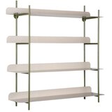 PT LIVING Zelena/siva metalna polica s više razina 60 cm Reina Cuatro – Cijene