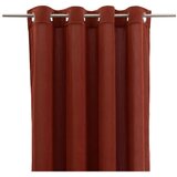 Casa Selección Zavesa iz rebrastega žameta v barvi terakote 140x260 cm Merely – | Shoptok.si