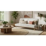 MID.YOU ZOFA S POSTELJNO FUNKCIJO, krem barve tekstil | Shoptok.si