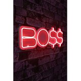 Wallity Zidna LED dekoracija BOSS, 375 cm, IP67, 12V, Crvena | ePonuda.com