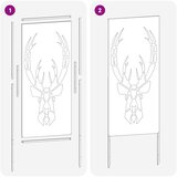  Privatnost u vrtu Antracit 50 x 140 cm Hladno valjana čelična | shoptok.hr