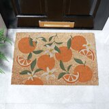 Artsy Doormats Predpražnik iz kokosovih vlaken 40x60 cm Orange – | Shoptok.si