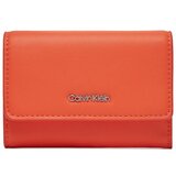 Calvin Klein Majhna ženska denarnica Ck Must Trifold Sm K60K607251 Oranžna | Shoptok.si