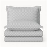 Mila Home Luxury Siva posteljina za krevet za jednu osobu od renforce pamuka 140x200 cm Checkered – u