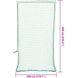  Mreža za prikolicu s elastičnim užetom zelena 6x3 m PP | Eponuda.com