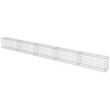  Gabionski zid s poklopcima od pocinčanog čelika 600 x 30 x 50 cm | shoptok.hr