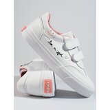 W. POTOCKI Velcro sports shoes for girls Potocki white | Shoptok.si