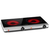 Klarstein Cookbuddy, dvojna kuhalna plošča, 2400 W, 5 stopenj moči, steklokeramika Cene
