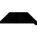  Prozorske klupice 2 kom tamnosmeđe 110x40x2 cm masivne hrast | shoptok.hr