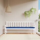 vidaXL Jastuk za vrtnu klupu plavi 200 x 50 x 7 cm od tkanine Oxford Cijene