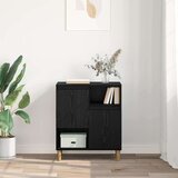 vidaXL Kreveta Crni hrast 35 x 60 x 70 cm Konstruirano drvo | shoptok.hr