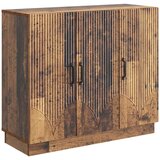  Strani šal Star les 89 x 34,5 x 77 cm Inženirski les, (5000217884) | Shoptok.si