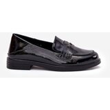 VINCEZA Elegant Patent Leather Women's Moccasins Made Of Natural Leather | Shoptok.si