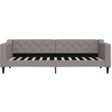 vidaXL dnevni krevet na razvlačenje smeđesivi 80 x 200 cm od tkanine | shoptok.hr