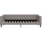 vidaXL Izvlečna dnevna postelja s predali taupe 80x200 cm blago, (20929891) | Shoptok.si