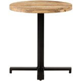 vidaXL Bistro stolić okrugli Ø 70 x 75 cm od grubog drva manga | shoptok.hr