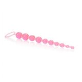  Jelly Anal 10 Beads Analne kuglice, 29cm, Roze Cene