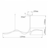 solea 12 visilica 24W 3000K bela  solea 12 visilica 24W 3000K bela Slike