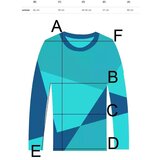 Pri Super fashionable striped turtleneck knitted sweater | Shoptok.si