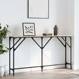  Konzolni stol boja hrasta sonome 140x23x75 cm konstruirano drvo | shoptok.hr