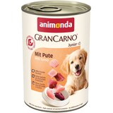 Ekonomično pakiranje animonda GranCarno Original 12 x 400 g - Junior: s puretinom | shoptok.hr