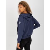RUE PARIS Sweatshirt-RV-BL-8226.11X-navy blue | shoptok.hr