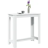 Barska miza bela 102x50x103,5 cm inženirski les