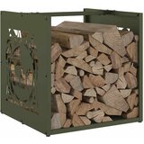  Stalak za drva 40x40x40 cm hladno valjani čelik | shoptok.hr