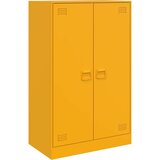  The Living Store Komoda gorčično rumena 67x39x107 cm jeklo - Komoda, (21495656) | Shoptok.si