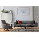 Atelier Del Sofa Fotelja Kapri, 87x102x72 cm, Svetlosiva | Eponuda.ba