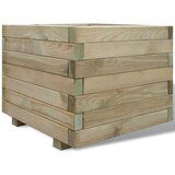 vidaXL Visoka greda 50x50x40 cm lesena kvadratna, (20618798) | Shoptok.si
